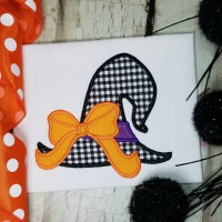 Witch Hat Machine Applique Design